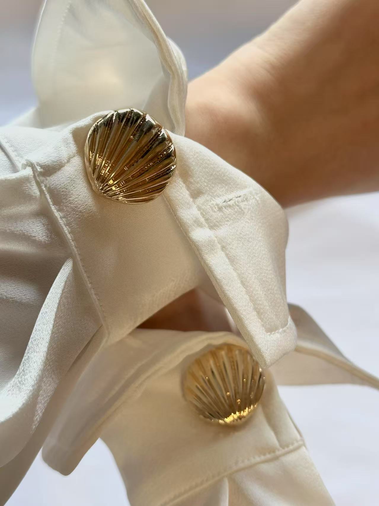 2pcs simulated shell